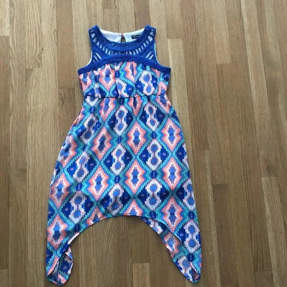 Girls summer sleeveless dress - Picture 1 of 4